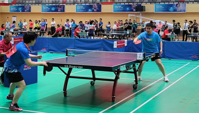 豐富文化生活 增強(qiáng)團(tuán)隊凝聚力：建筑設(shè)計院參加“開薪乒乓”聯(lián)誼賽